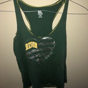 Oregon duck girl tank top